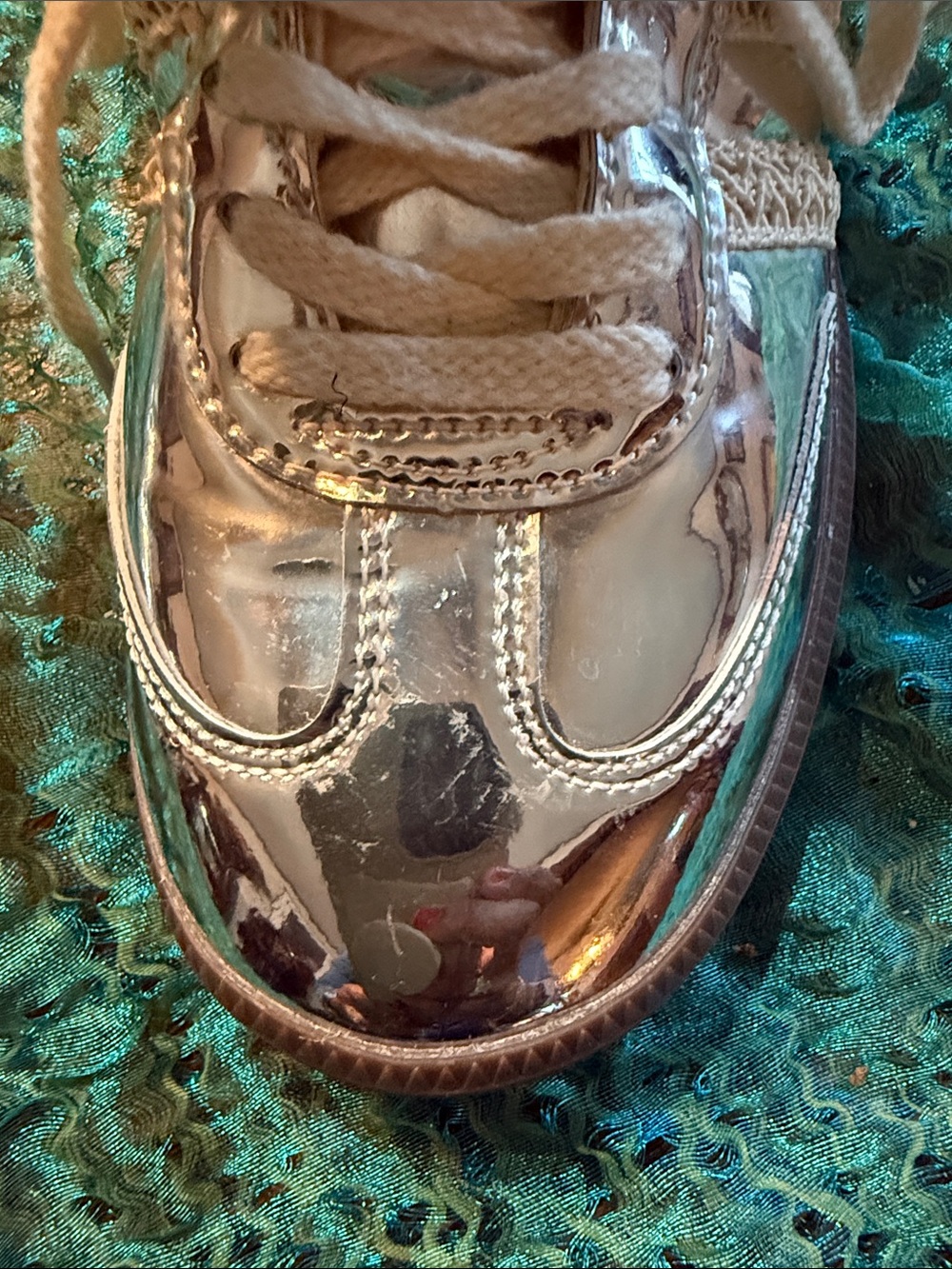 adidas Wales Bonner Metallic Sambas - Picture 4 of 7